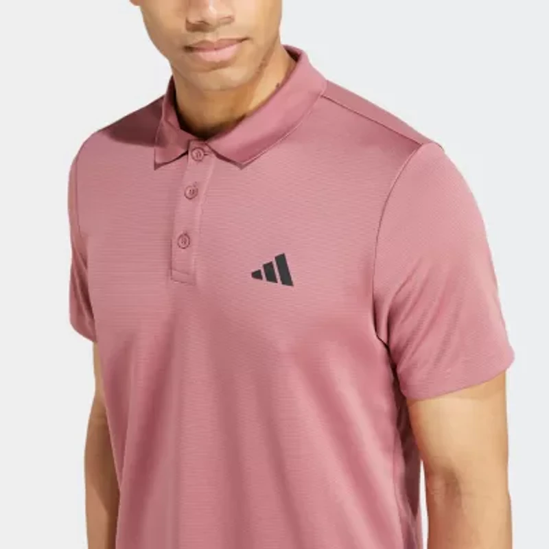 adidas Mens Short Sleeve Polo Shirt