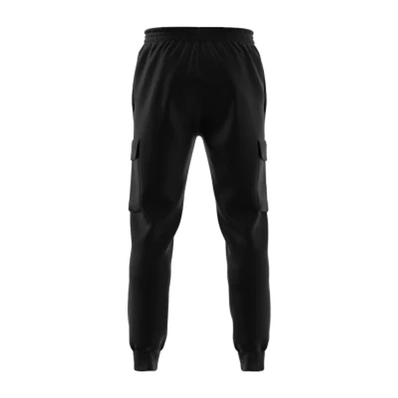 adidas Mens Cuffed Regular Fit Fleece Sweatpant