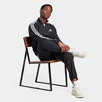 adidas Mens Mock Neck Long Sleeve Active Quarter-Zip Pullover