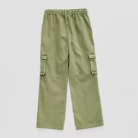 Roxy Big Kid Girls Drawstring Waist Wide Leg Cargo Pant