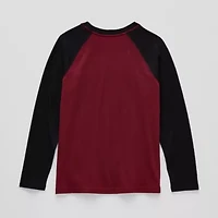 Thereabouts Little & Big Kid Boys Crew Neck Long Sleeve T-Shirt