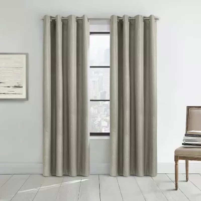 Denver Grommet Top Energy Saving 100% Blackout Single Curtain Panel