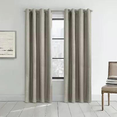 Denver Grommet Top Energy Saving 100% Blackout Single Curtain Panel