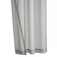Luna Grommet Top Light-Filtering Single Curtain Panel