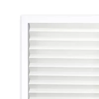 Eco Estates Fabric Cordless Light-Filtering Pleated Shade