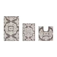Better Trends Medallion 3-pc. Bath Rug Set