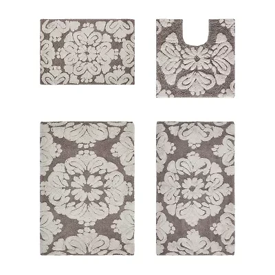 Better Trends Medallion 4-pc. Bath Rug Set