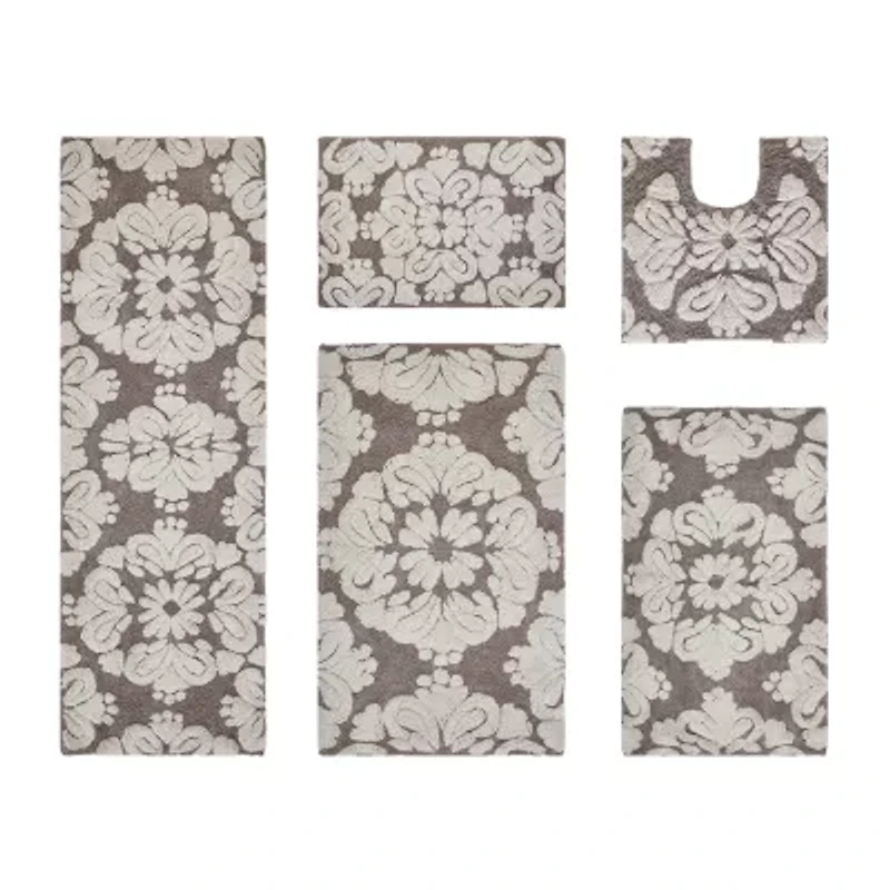 Better Trends Medallion 5-pc. Bath Rug Set