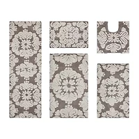 Better Trends Medallion 5-pc. Bath Rug Set