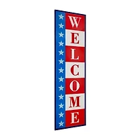 Northlight Americana Welcome Porch Sign