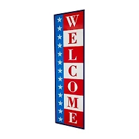 Northlight Americana Welcome Porch Sign