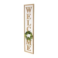 Northlight Welcome Framed Porch Sign