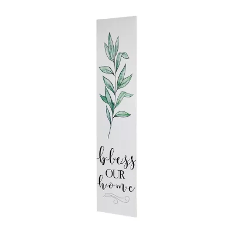 Northlight Bless Our Home Porch Sign