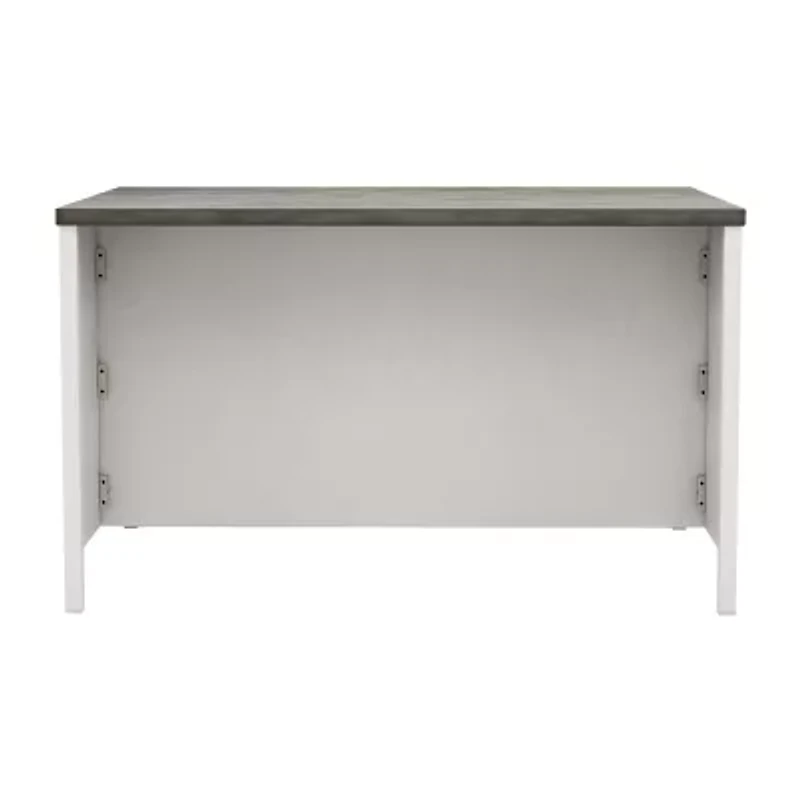 Lunardi Rectangular Wood-Top Dining Table