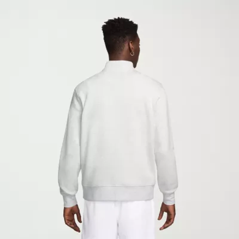 Nike Club Fleece Mens Mock Neck Long Sleeve Sweatshirt