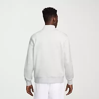 Nike Club Fleece Mens Mock Neck Long Sleeve Sweatshirt