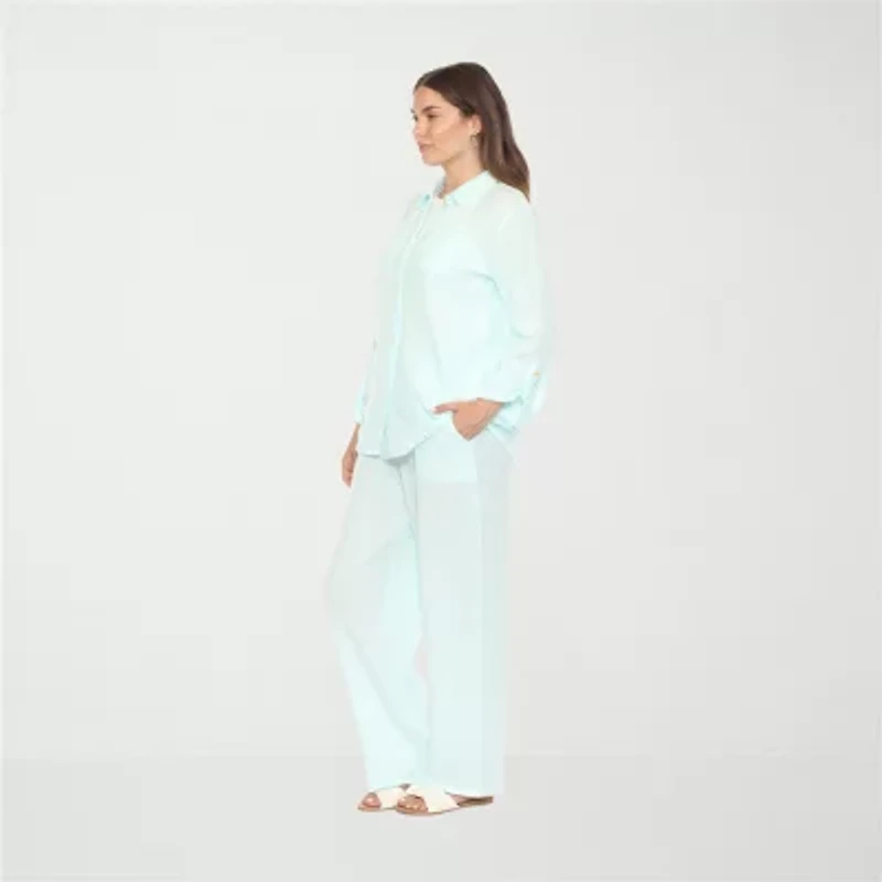 White Mark 2-pc. Pant Set