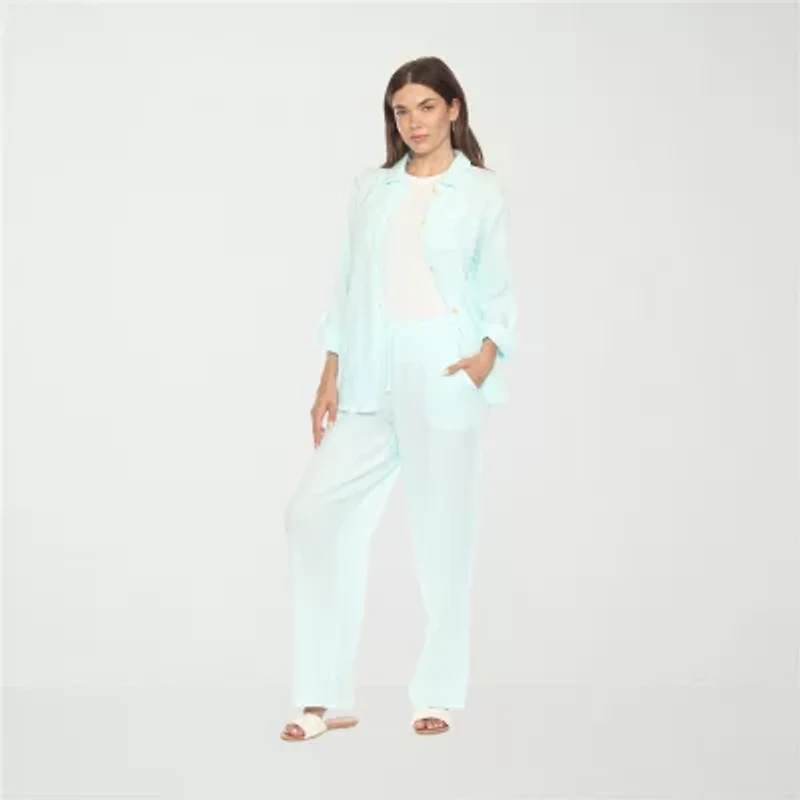 White Mark 2-pc. Pant Set