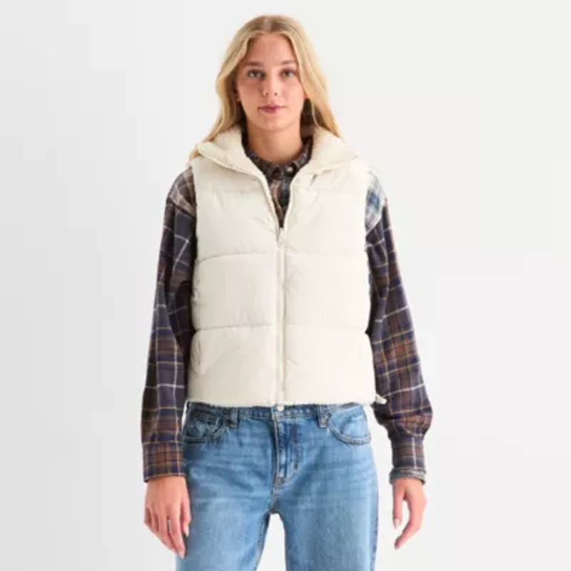 Arizona Womens Juniors Heavyweight Puffer Vest