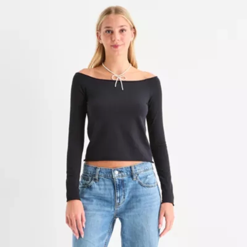 Arizona Womens Long Sleeve Juniors T-Shirt