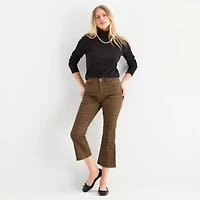 St. John's Bay Womens Turtleneck Long Sleeve T-Shirt