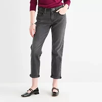 St. John's Bay Womens Mid Rise Regular Fit Jean