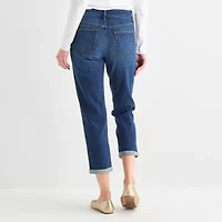 St. John's Bay Womens Mid Rise Regular Fit Jean