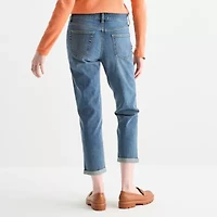 St. John's Bay Womens Mid Rise Regular Fit Jean