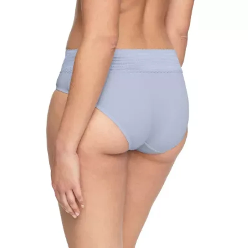 Warners® No Pinching, Problems® Dig-Free Comfort Waist with Lace Microfiber Hipster 5609J