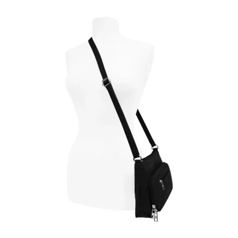Bueno of California Nylon Zip Crossbody Bag