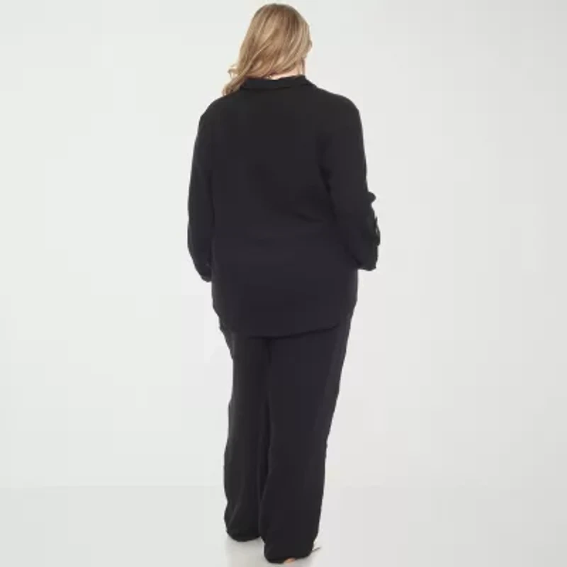 White Mark 2-pc. Pant Set-Plus