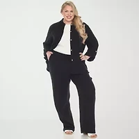 White Mark 2-pc. Pant Set-Plus