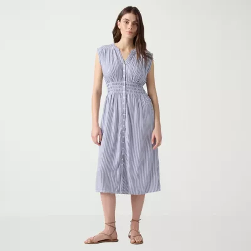 Levi's® Womens Striped Sheath Dress