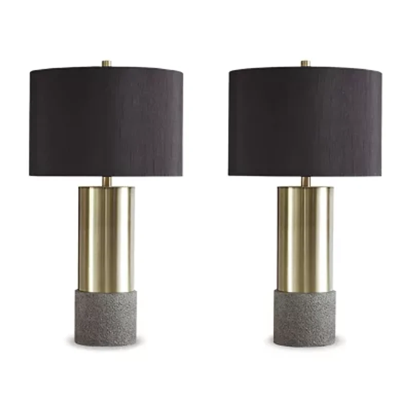 Signature Design by Ashley® Jacek 2-pc. Metal Table Lamp
