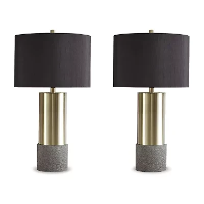Signature Design by Ashley® Jacek 2-pc. Metal Table Lamp