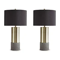 Signature Design by Ashley® Jacek 2-pc. Metal Table Lamp
