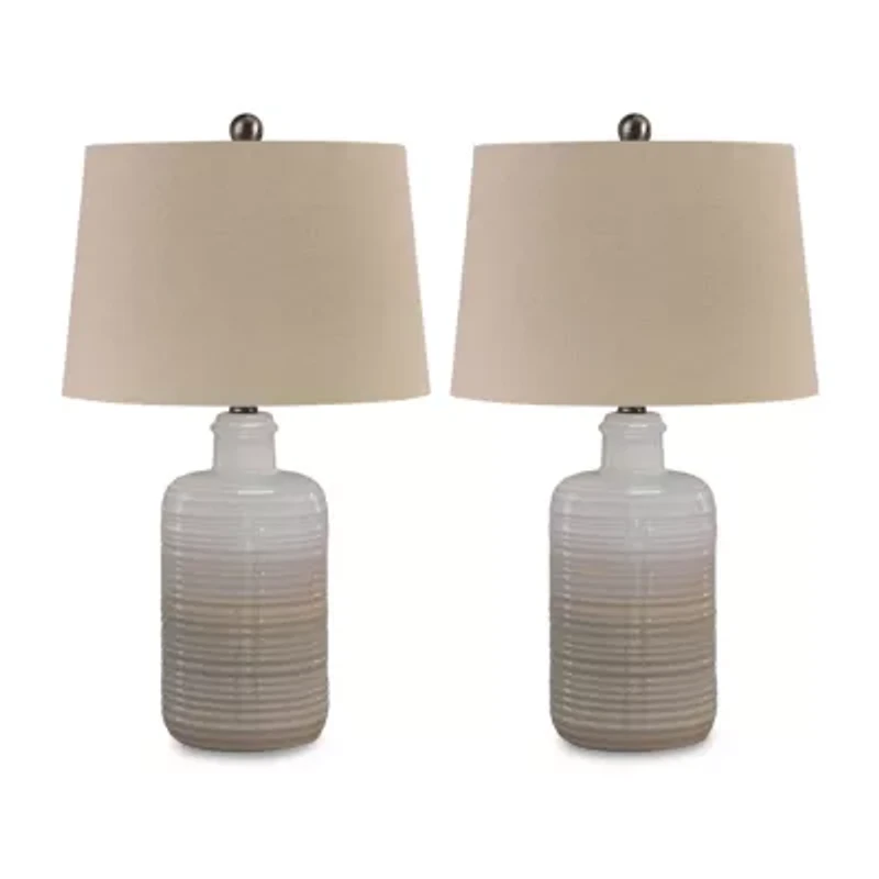 Signature Design by Ashley® Marnina 2-pc. Ceramic Table Lamp
