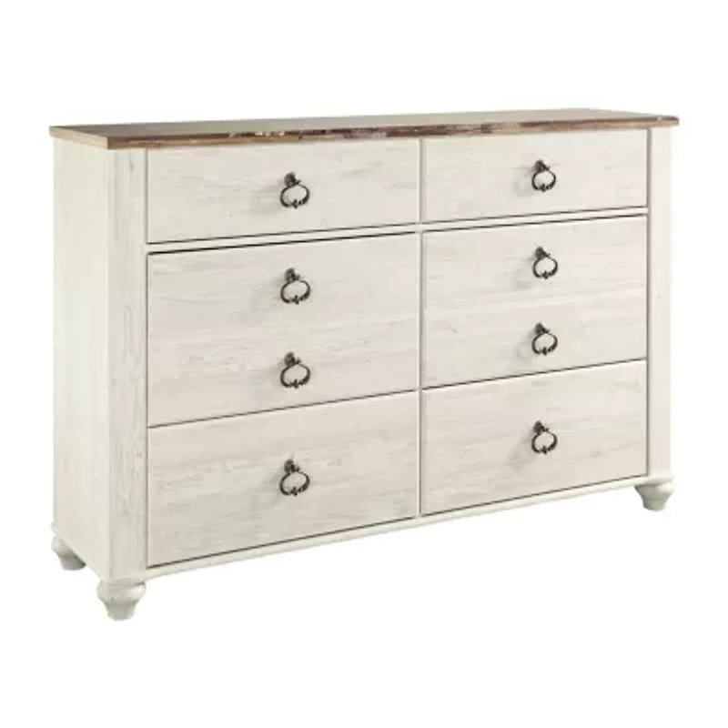 Signature Design by Ashley® Smithfield 6 Drawer Dresser