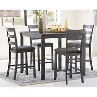 Signature Design by Ashley® Brisben 5-pc. Counter Height Square Dining Set