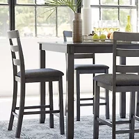 Signature Design by Ashley® Brisben 5-pc. Counter Height Square Dining Set