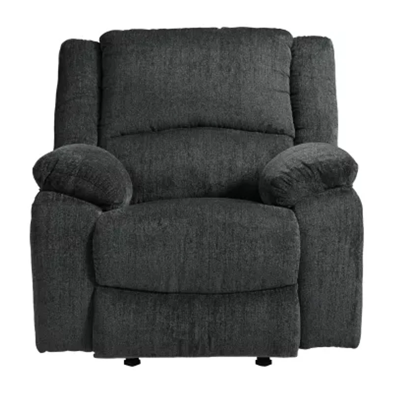 Signature Design by Ashley® Dryden Power Reclining Pad-Arm Recliner