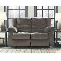 Signature Design by Ashley® Henderson Pad-Arm Reclining Loveseat