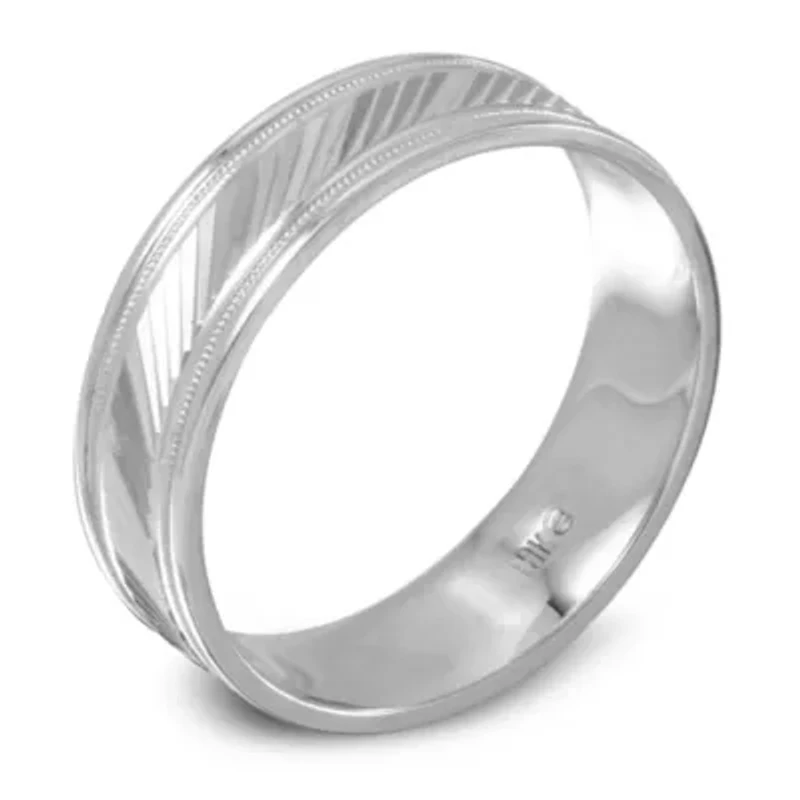 Mens 14K Gold Wedding Band