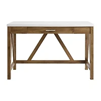 Farmhouse Rustic Wood Computer Desk