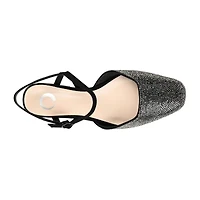 Journee Collection Nysha Womens Square Ballet Flats