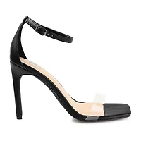 Journee Collection Lorelei Womens Round Open Toe Stiletto Heel Pumps