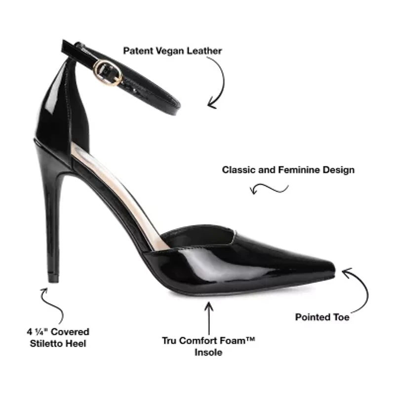Journee Collection Miriem Womens Pointed Stiletto Heel Pumps