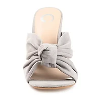 Journee Collection Tabithea Womens Open Toe Block Heel Pumps