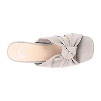 Journee Collection Tabithea Womens Open Toe Block Heel Pumps