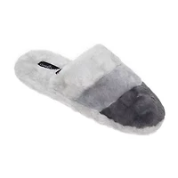 Cuddl Duds Colorblock Womens Slip-On Slippers